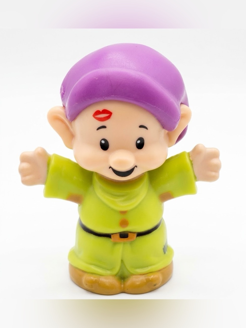 Fisher-Price Little People Disney Snow White Dopey Figure with Kiss Mark